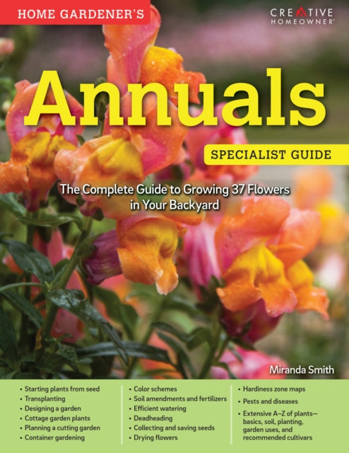 Book cover of: Home Gardener's Annuals
