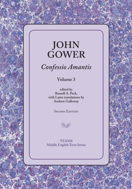 Book cover of: Confessio Amantis, Volume 3. By: John Gower