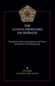 Book cover of: Glossa Ordinaria on Romans. By: Michael S. Woodward