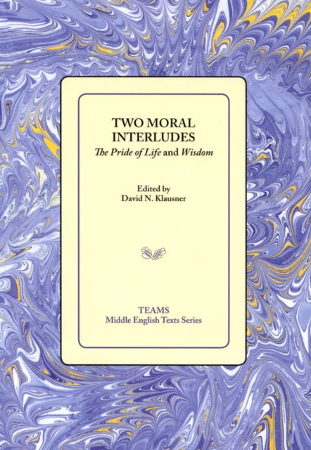 Book cover of: Two Moral Interludes. By: David N. Klausner