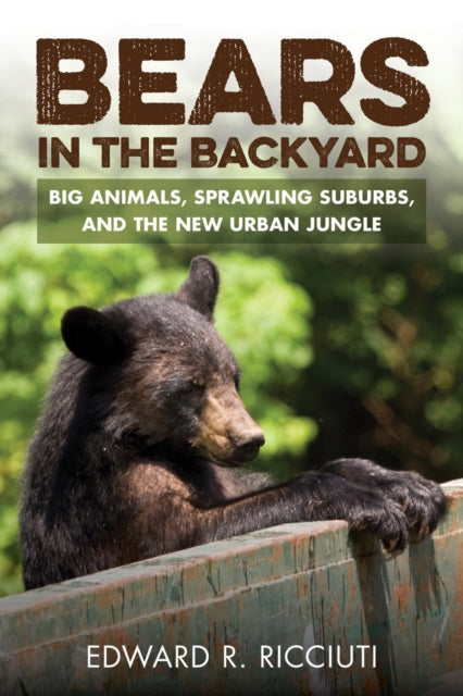 Book cover of: Bears in the Backyard. By: Edward R. Ricciuti