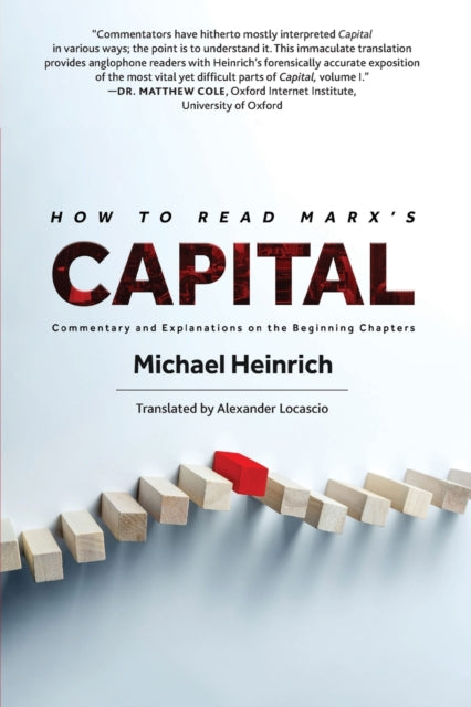 Book cover of: How to Read Marx's Capital. By: Michael Heinrich