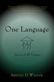 Book cover of: One Language. By: Arnold, D Wadler