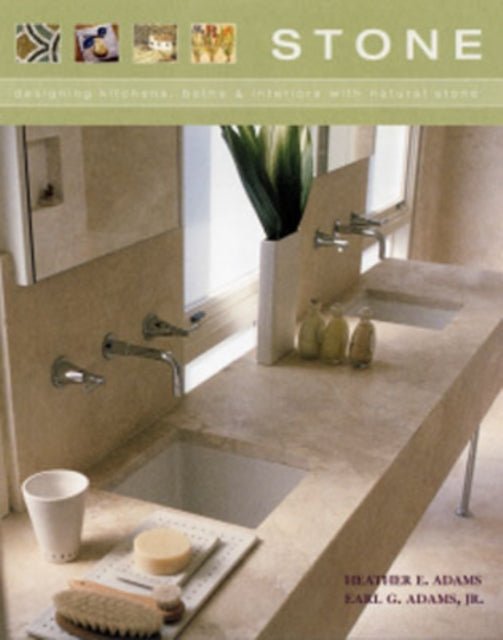 Book cover of: Stone Designing Interiors. By: Heather E. Adams