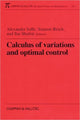 Book cover of: Calculus of Variations and Optimal Control. By: Alexander Ioffe