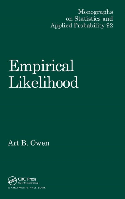 Book cover of: Empirical Likelihood. By: Art B. Owen