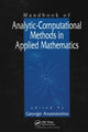 Book cover of: Handbook of Analytic Computational Methods in Applied Mathematics. By: George Anastassiou