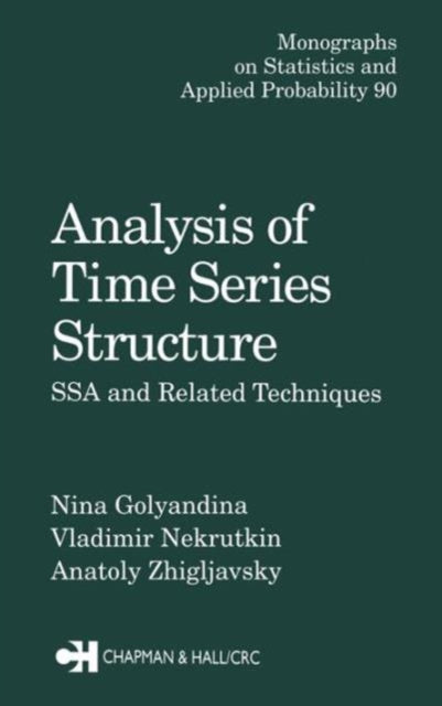 Book cover of: Analysis of Time Series Structure. By: Nina Golyandina