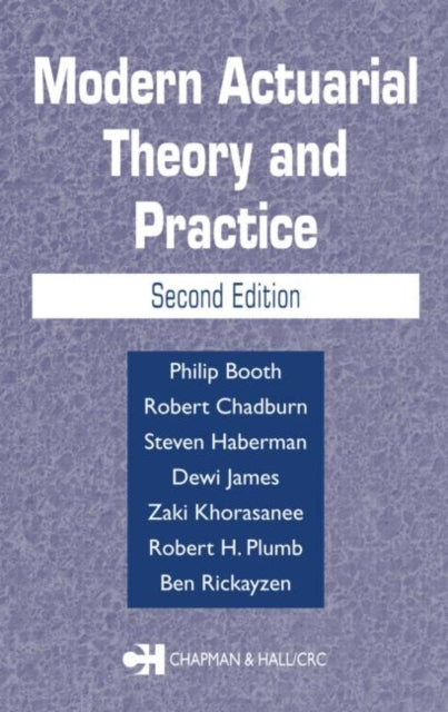 Book cover of: Modern Actuarial Theory and Practice. By: Philip Booth
