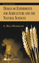 Book cover of: Design of Experiments for Agriculture and the Natural Sciences