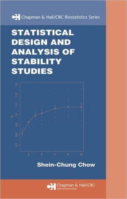 Book cover of: Statistical Design and Analysis of Stability Studies. By: Shein-Chung Chow