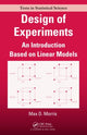 Book cover of: Design of Experiments. By: Max Morris