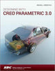 Book cover of: Designing with Creo Parametric 3.0. By: Michael Rider