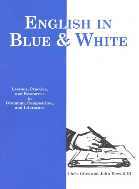 Book cover of: English in Blue & White. By: Chris Giles