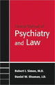 Book cover of: Clinical Psychiatry and the Law. By: Robert I. Simon