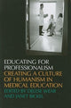 Book cover of: Educating For Professionalism. By: Delese Wear