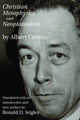 Book cover of: Christian Metaphysics and Neoplatonism. By: Albert Camus
