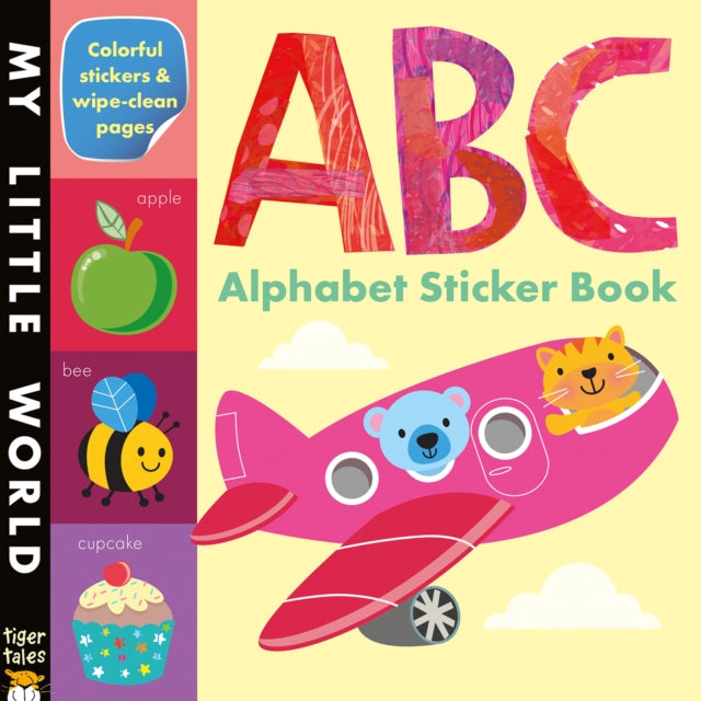 Book cover of: ABC Alphabet Sticker Book. By: Jonathan Litton