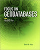 Book cover of: Focus on Geodatabases in ArcGIS Pro. By: Allen, David W.