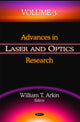Book cover of: Advances in Laser & Optics Research. By: William T. Arkin