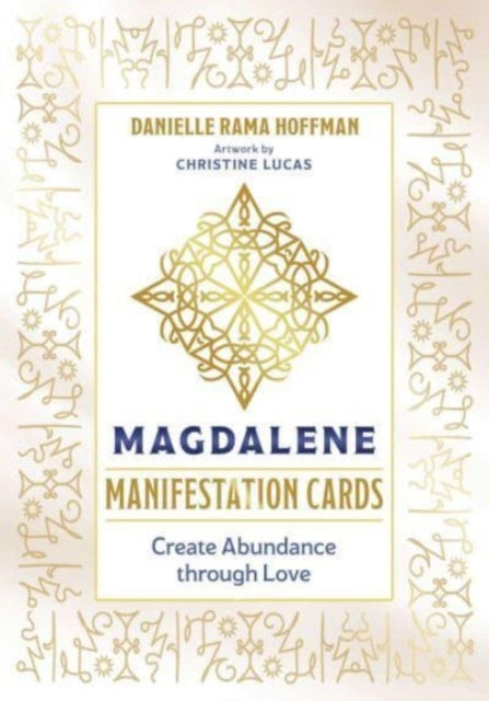 Book cover of: Magdalene Manifestation Cards. By: Danielle Rama Hoffman