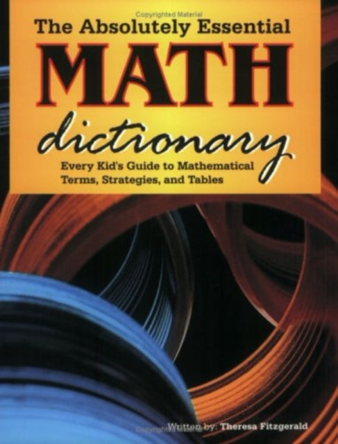 Book cover of: Math Dictionary. By: Theresa Fitzgerald
