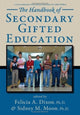 Book cover of: Handbook of Secondary Gifted Education
