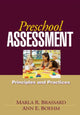 Book cover of: Preschool Assessment. By: Marla R. Brassard