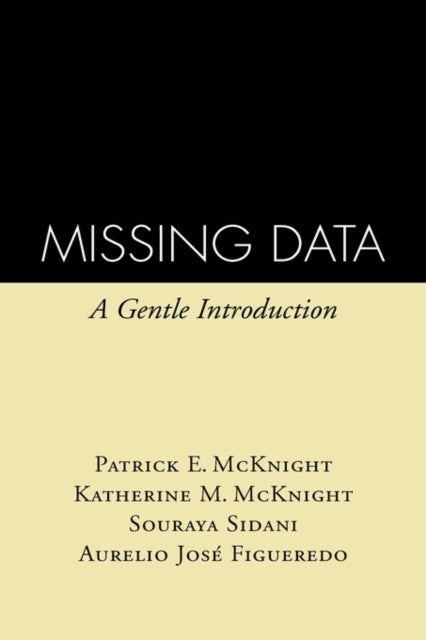 Book cover of: Missing Data. By: Patrick E. McKnight
