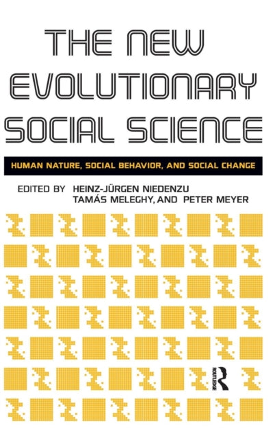 Book cover of: New Evolutionary Social Science. By: Heinz-Jurgen Niedenzu