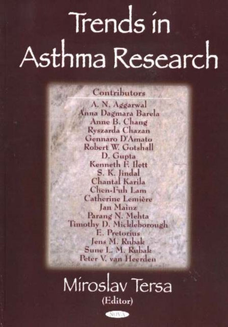 Book cover of: Trends in Asthma Research