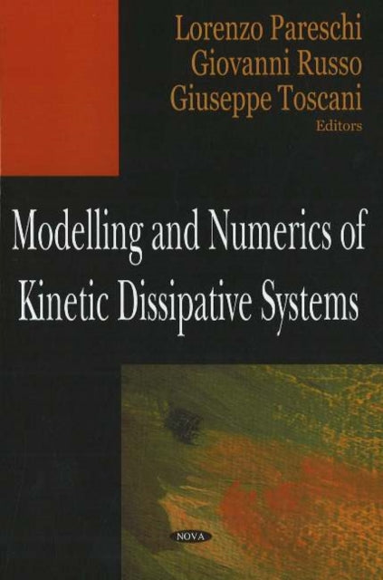 Book cover of: Modelling & Numerics of Kinetic Dissipative Systems