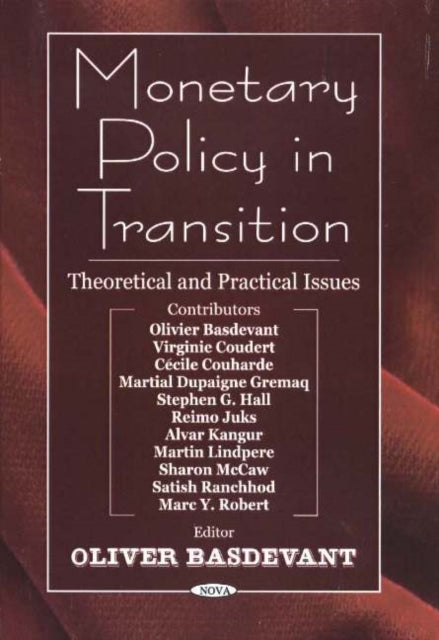 Book cover of: Monetary Policy in Transition. By: Olivier Basdevant