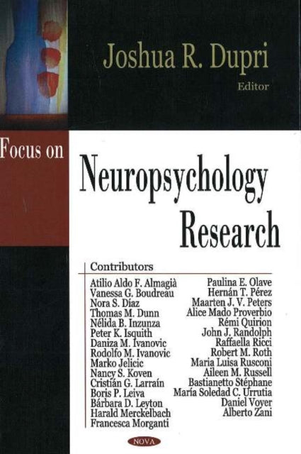 Book cover of: Focus on Neuropsychology Research