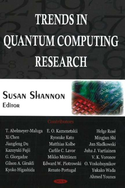 Book cover of: Trends in Quantum Computing Research