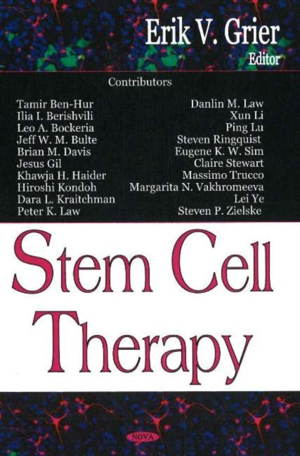Book cover of: Stem Cell Therapy