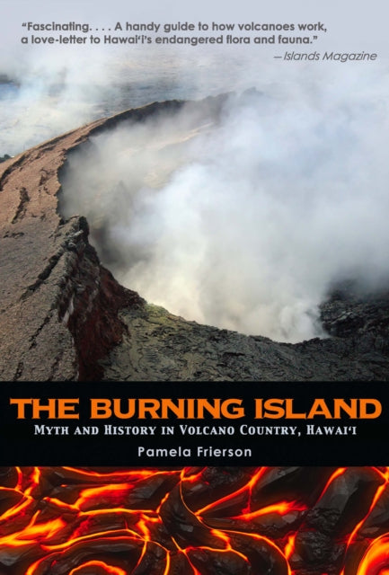 Book cover of: Burning Island. By: Pamela Frierson