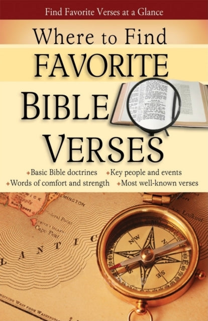 Book cover of: Where to Find Favorite Bible Verses. By: Rose Publishing Staff