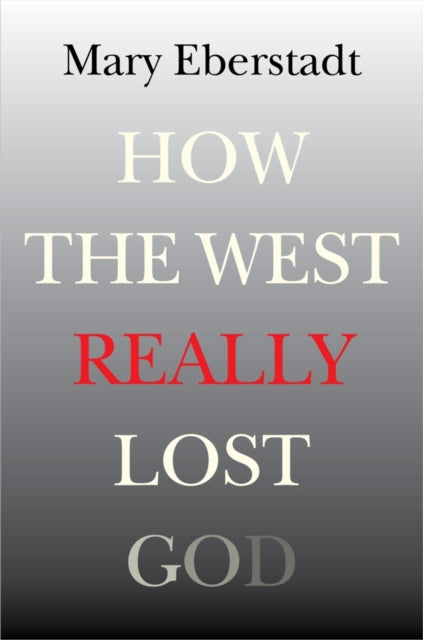 Book cover of: How the West Really Lost God. By: Mary Eberstadt