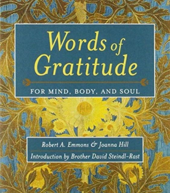 Book cover of: Words of Gratitude Mind Body & Soul. By: Robert A. Emmons