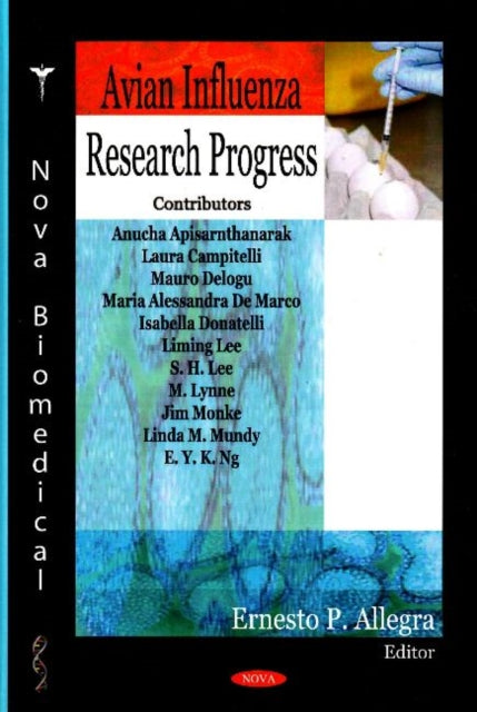 Book cover of: Avian Influenza Research Progress