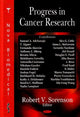 Book cover of: Progress in Cancer Research. By: Robert V. Sorenson