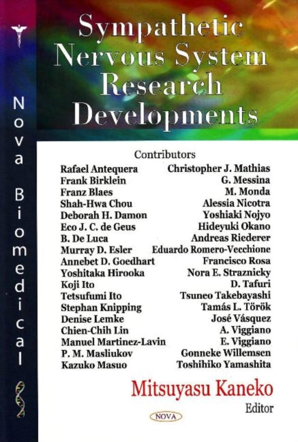 Book cover of: Sympathetic Nervous System Research Developments