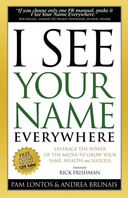 Book cover of: I See Your Name Everywhere. By: Pam Lontos
