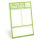 Knock Knock Get Your Shit Together Pad 9781601066206 Knock Knock