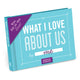 Knock Knock What I Love about Us Book Fill in the Love Fill-in-the-Blank Book & Gift Journal 9781601067586 Knock Knock