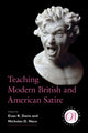 Book cover of: Teaching Modern British and American Satire. By: Evan Davis