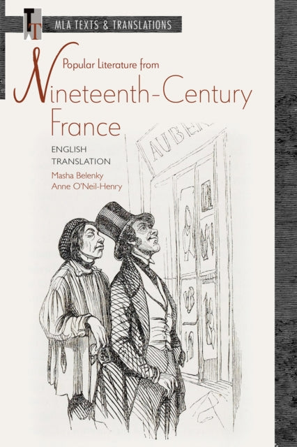 Book cover of: Popular Literature from Nineteenth-Century France: English Translation. By: Masha Belenky