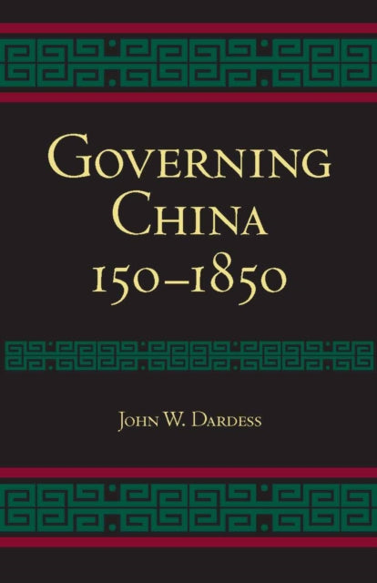 Book cover of: Governing China. By: John W. Dardess