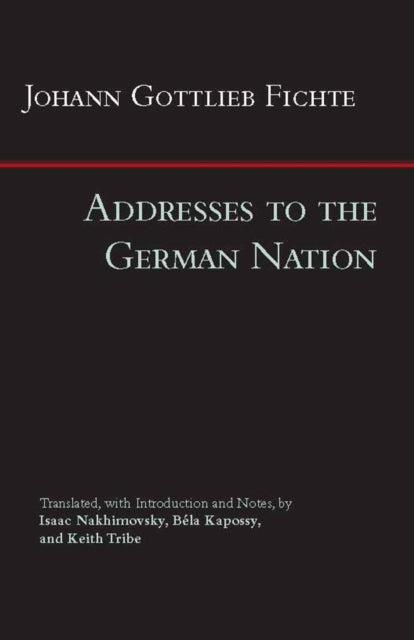Book cover of: Addresses to the German Nation